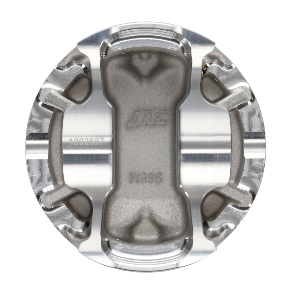 Piston-Single,-2618,-Inv-DomeDish,-3.709-Bore,-1.260-Cd,-0.866-Pin,-Set-Of-1.