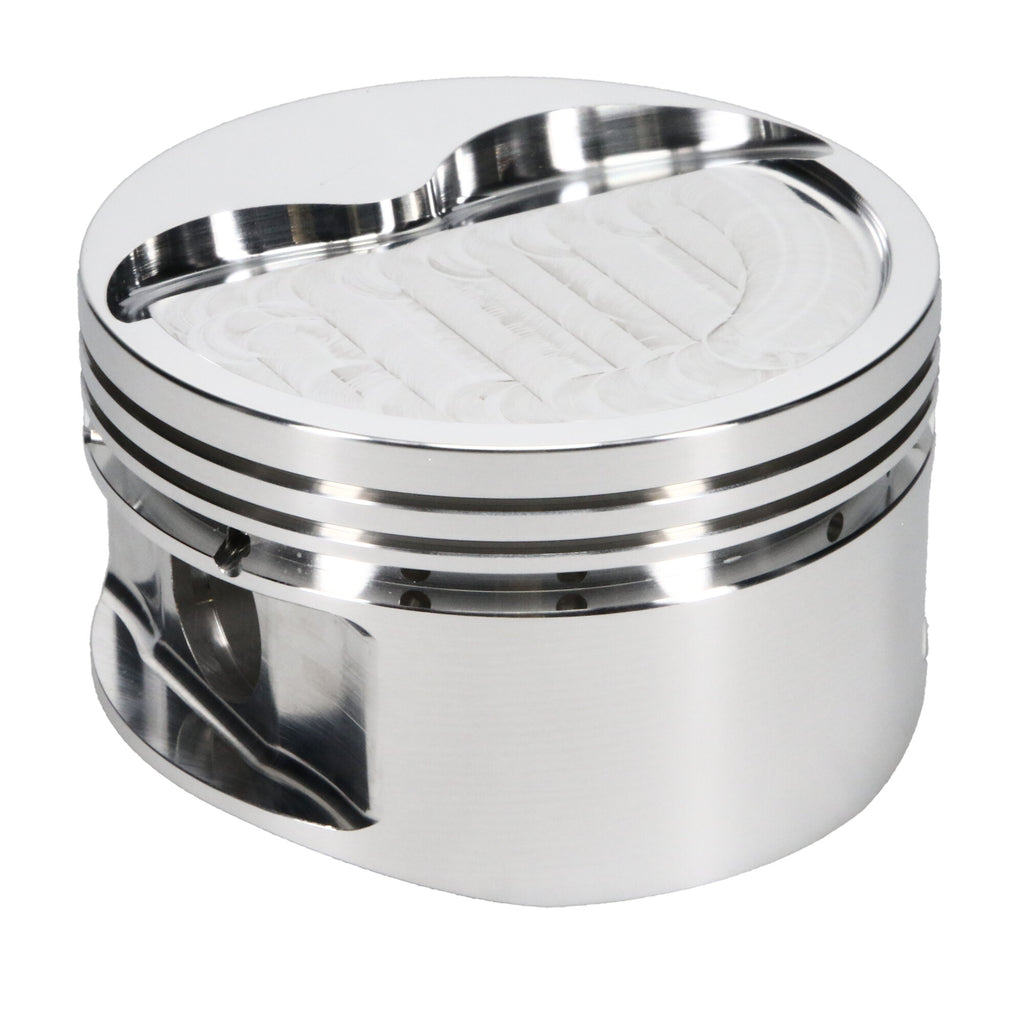 Piston-Single,-2618,-Inv-DomeDish,-4.030-Bore,-1.665-Cd,-0.927-Pin,-Set-Of-1.