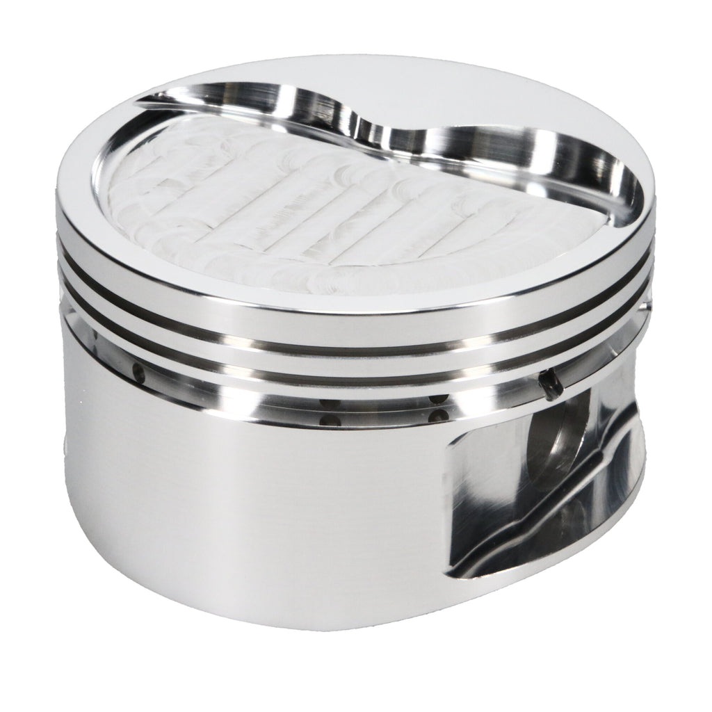 Piston-Single,-2618,-Inv-DomeDish,-4.030-Bore,-1.665-Cd,-0.927-Pin,-Set-Of-1.