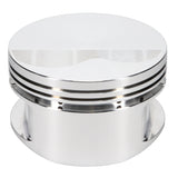 JE Pistons 207421 Piston Set, 2618, Flat Top, 4.070 Bore, 1.460 CD, 0.927 Pin, Set of 8.