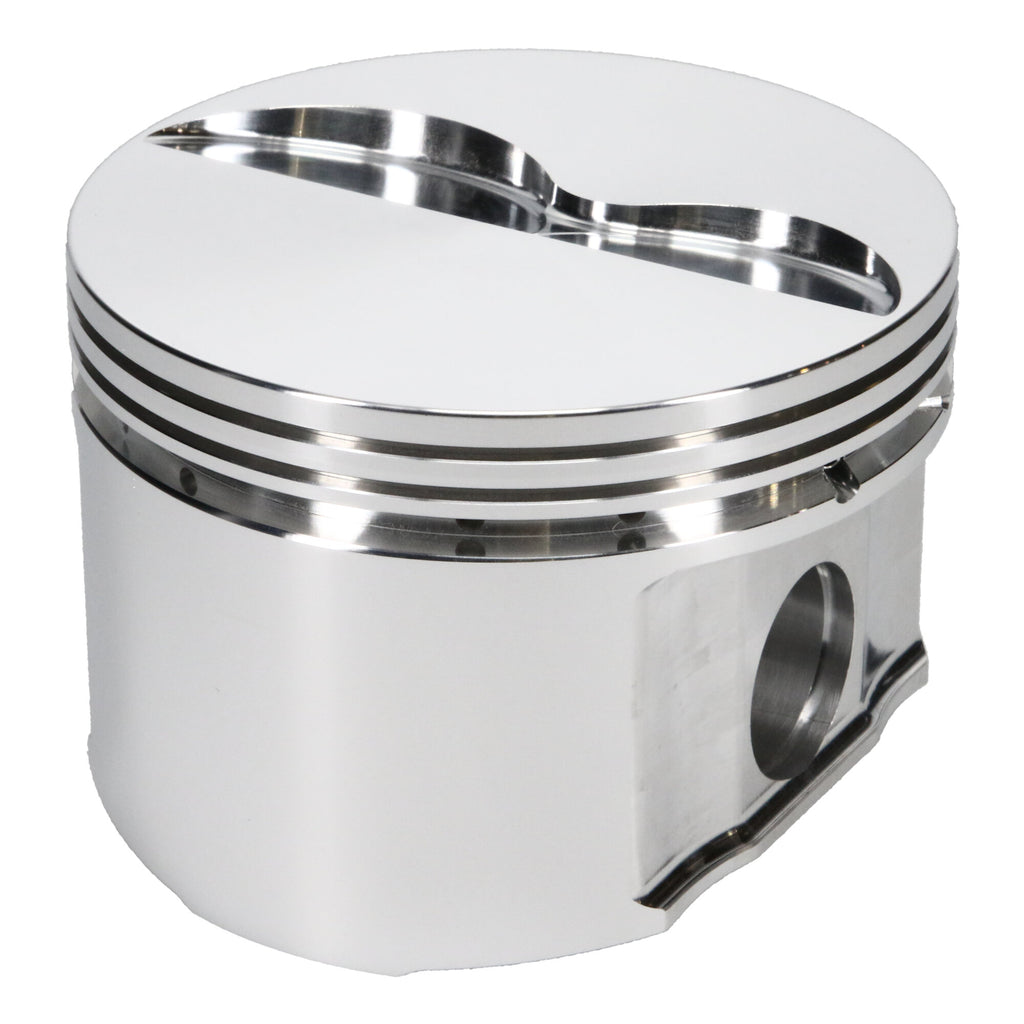 Piston-Single,-2618,-Flat-Top,-4.350-Bore,-1.858-Cd,-0.990-Pin,-Set-Of-1.