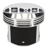 JE Pistons 213683R Piston Single, 2618, Dome, 4.350 Bore, 1.858 CD, 0.990 Pin, Set of 1.
