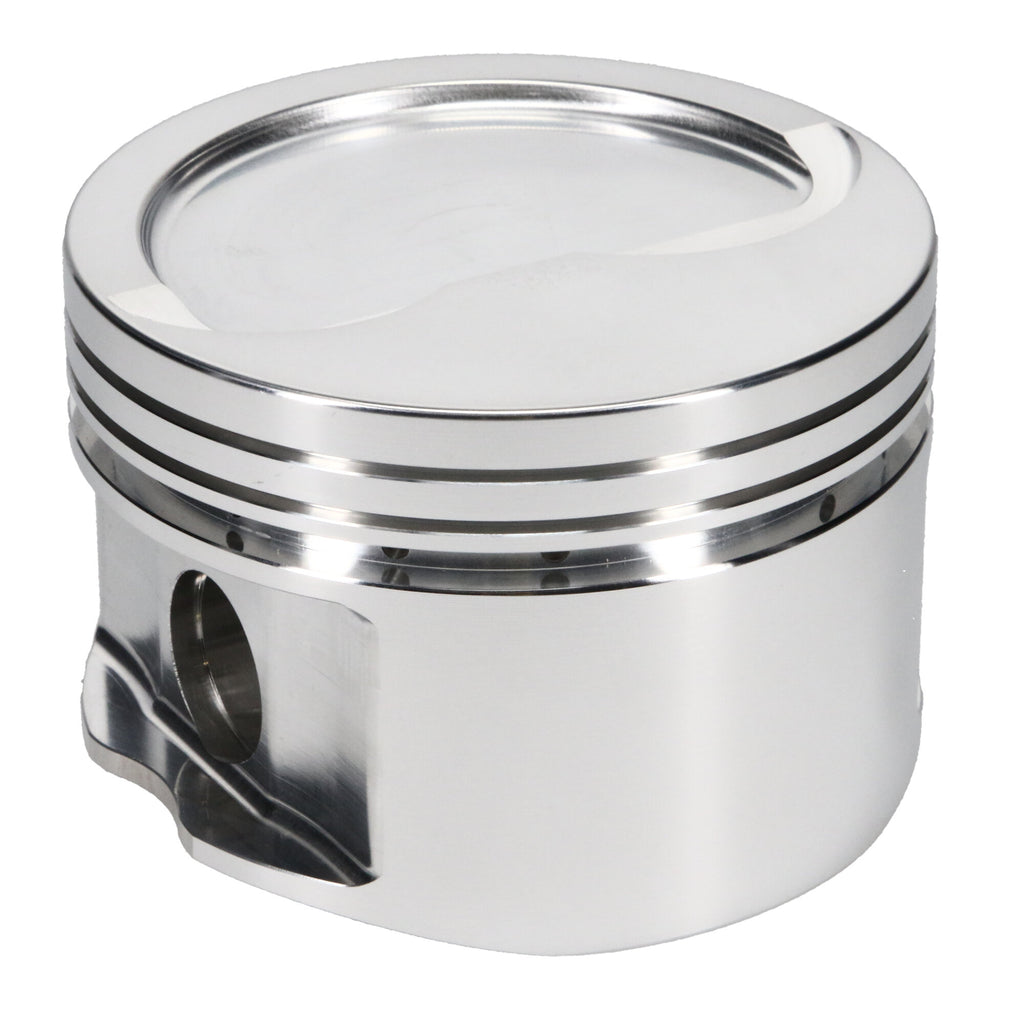 Piston-Single,-2618,-Inv-DomeDish,-4.350-Bore,-1.858-Cd,-0.990-Pin,-Set-Of-1.