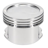 JE Pistons 232452R Piston Single, 2618, Inv Dome/Dish, 4.350 Bore, 1.858 CD, 0.990 Pin, Set of 1.