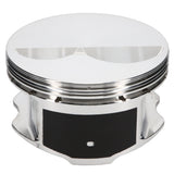 JE Pistons 177848R Piston Single, 2618, Flat Top, 4.030 Bore, 1.125 CD, 0.927 Pin, Set of 1.