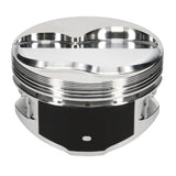 JE Pistons 218593 Piston Set, 2618, Dome, 4.125 Bore, 1.125 CD, 0.927 Pin, Set of 8.