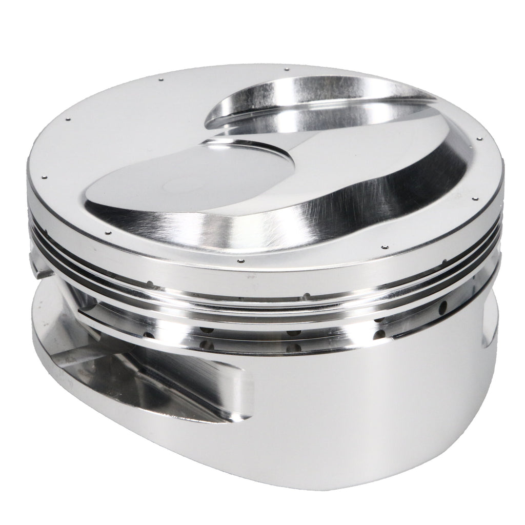Piston-Single,-2618,-Dome,-4.610-Bore,-1.120-Cd,-0.990-Pin,-Set-Of-1.