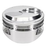 JE Pistons 243319S Piston Single, 2618, Dome, 4.610 Bore, 1.120 CD, 0.990 Pin, Set of 1.