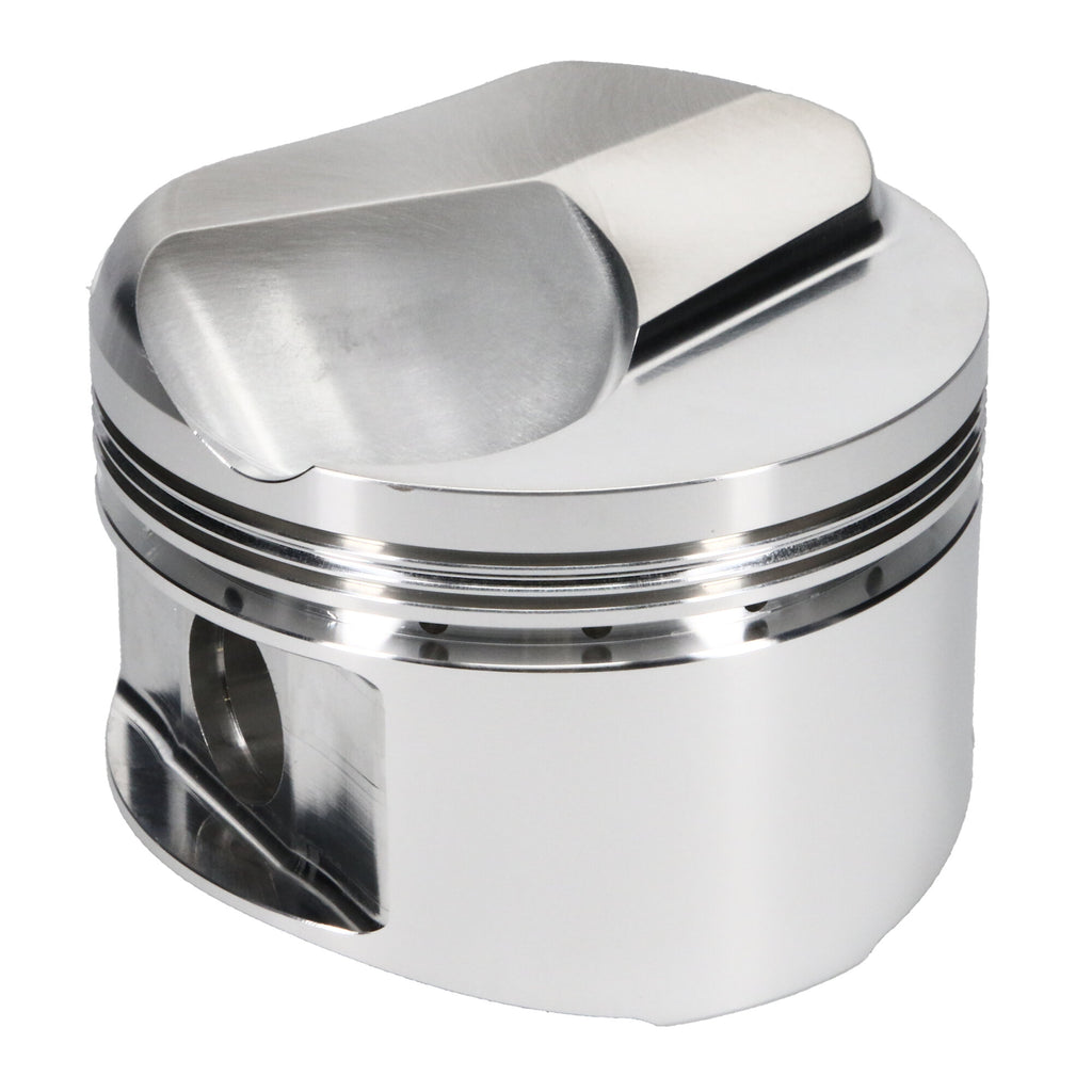 Piston-Single,-2618,-Dome,-4.155-Bore,-1.765-Cd,-0.990-Pin,-Set-Of-1.
