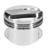 JE Pistons 258209S Piston Single, 2618, Dome, 4.310 Bore, 1.765 CD, 0.990 Pin, Set of 1.