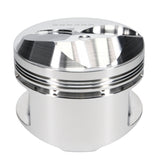 JE Pistons 262808 Piston Set, 2618, Dome, 4.250 Bore, 1.765 CD, 0.990 Pin, Set of 8.