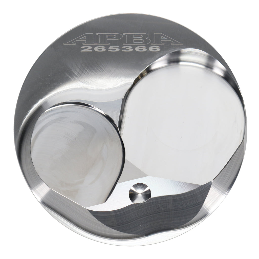 Piston-Single,-2618,-Dome,-4.280-Bore,-1.765-Cd,-0.990-Pin,-Set-Of-1.