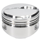 JE Pistons 297811R Piston Single, 2618, Dome, 4.500 Bore, 1.395 CD, 0.990 Pin, Set of 1.