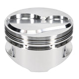 JE Pistons 170762L Piston Single, 2618, Dome, 4.145 Bore, 1.100 CD, 0.927 Pin, Set of 1.