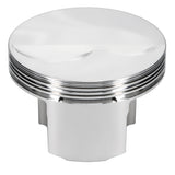 JE Pistons 377960R Piston Single, 2618, Flat Top, 4.035 Bore, 1.250 CD, 0.927 Pin Dia, Set of 1.