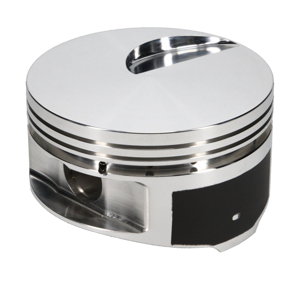 Piston-Set,-2618,-Flat-Top,-4.390-Bore,-1.350-Cd,-0.990-Pin,-Set-Of-8.