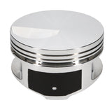 JE Pistons 170878S Piston Single, 2618, Flat Top, 4.440 Bore, 1.350 CD, 0.990 Pin, Set of 1.