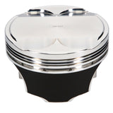 JE Pistons 361129 Piston Set, 2618, Inv Dome/Dish, 3.640 Bore, 1.174 CD, 0.866 Pin, Set of 8.