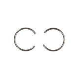 JE Pistons 490-035-CS Wrist Pin Retainer, Spiro Lock, 0.490 in. Dia., 0.035 in. Thickness, Each.