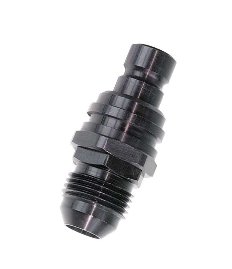 JIFFY-TITE 22404 Q/R #4 Male Plug Valved Black