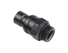 Load image into Gallery viewer, JIFFY-TITE 32106 Q/R #6 Male O-Ring Boss Plug Valved Black