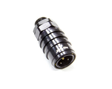 Load image into Gallery viewer, JIFFY-TITE 51108J Q/R Male #8 ORB to #8 Socket Valved Black