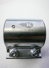 Load image into Gallery viewer, Kooks Custom Headers JI-K61006 2-3/4in. Stainless Steel 2-Bolt Band Clamp for Butt Joint Connections.