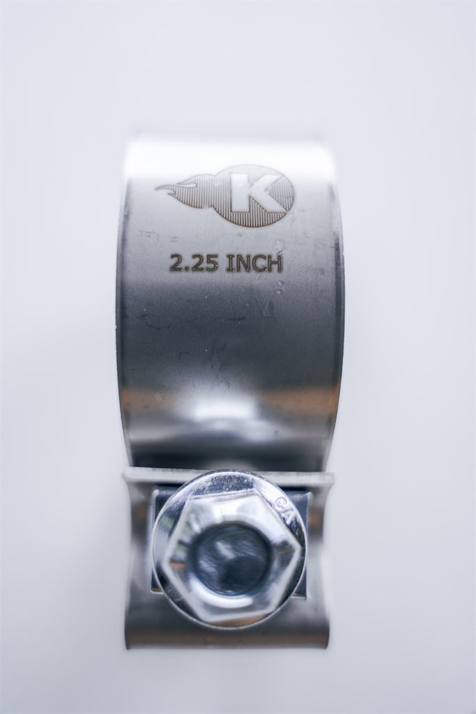 Kooks Custom Headers JI-TAS225 2-1/4in. Stainless Steel Band Clamp for Notched Slip Joint Connections.