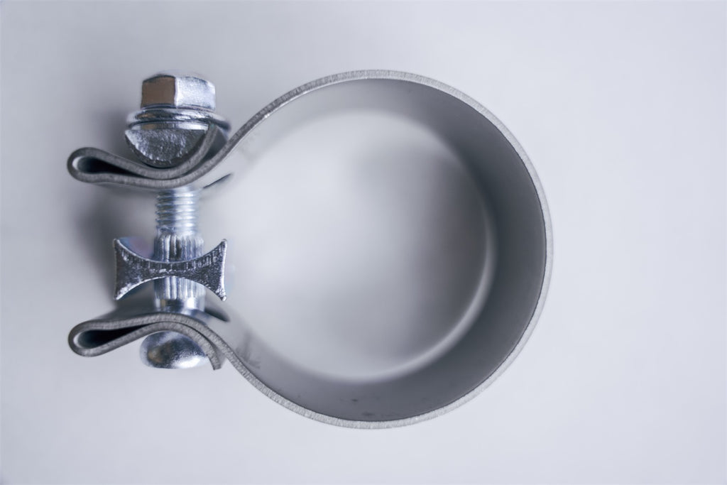 Kooks Custom Headers JI-TAS225 2-1/4in. Stainless Steel Band Clamp for Notched Slip Joint Connections.