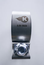 Load image into Gallery viewer, Kooks Custom Headers JI-TAS250 2-1/2in. Stainless Steel Band Clamp for Notched Slip Joint Connections.