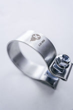Load image into Gallery viewer, Kooks Custom Headers JI-TAS250 2-1/2in. Stainless Steel Band Clamp for Notched Slip Joint Connections.