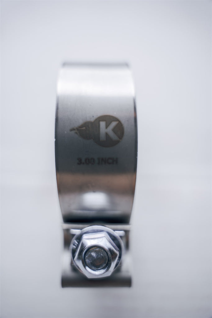 Kooks Custom Headers JI-TAS300 3in. Stainless Steel Band Clamp for Notched Slip Joint Connections.