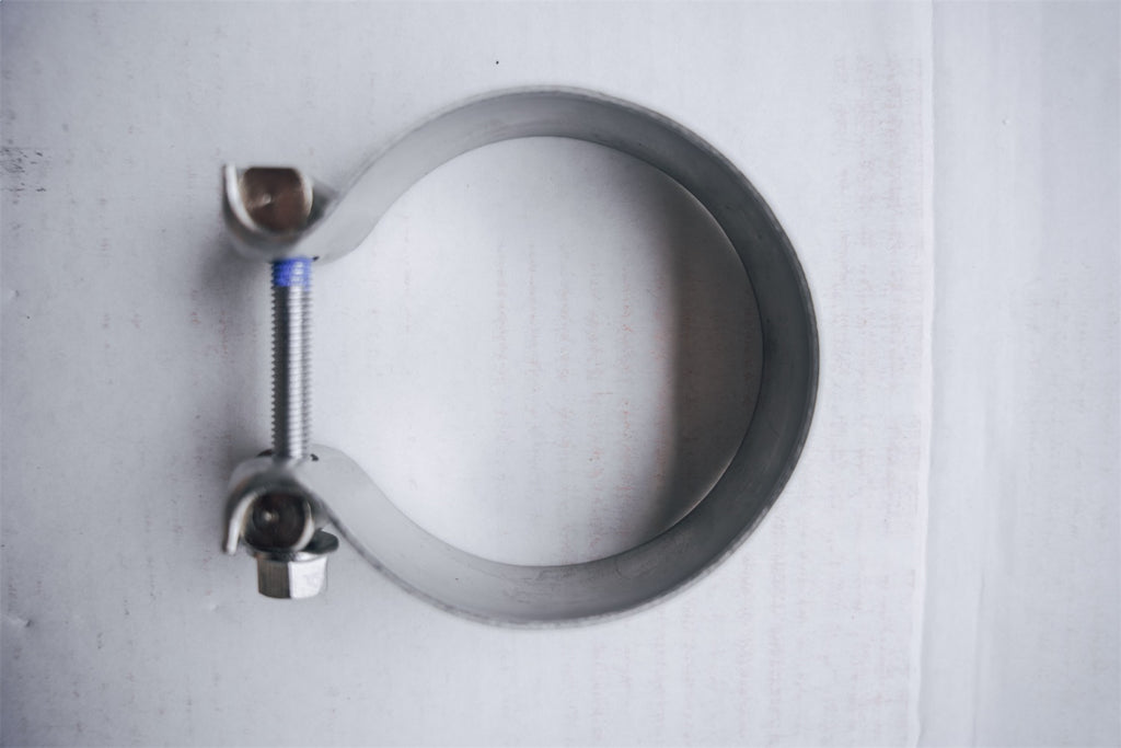 Kooks Custom Headers JI-TAS300 3in. Stainless Steel Band Clamp for Notched Slip Joint Connections.
