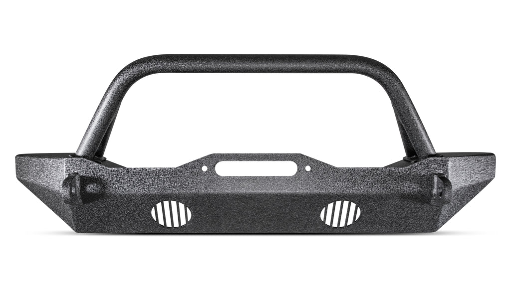 Body Armor 4x4 JK-19532 Front Bumper Mid Stubby for Select Jeep Wrangler, Jeep Wrangler JK