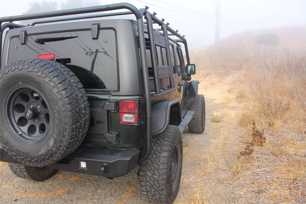Body Armor 4x4 JK-5290 JK RTC REINFORCED TIRE CARRIER for Select Jeep Wrangler, Jeep Wrangler JK