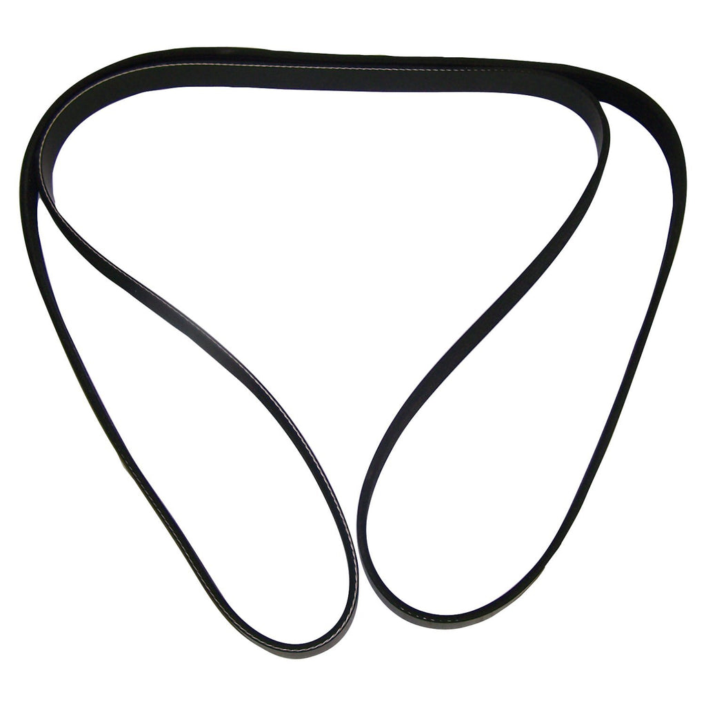 Crown Automotive Jeep Replacement JK060817 Accessory Drive Belt for 83-90 Jeep CJs,YJ, XJ, MJ, SJ, J-Series w/ 2.5L or 4.2L for Select Jeep CJ5, Jeep CJ7, Jeep Cherokee, Jeep Comanche, Jeep J10, Jeep Scrambler, Jeep Wagoneer, Jeep Wrangler