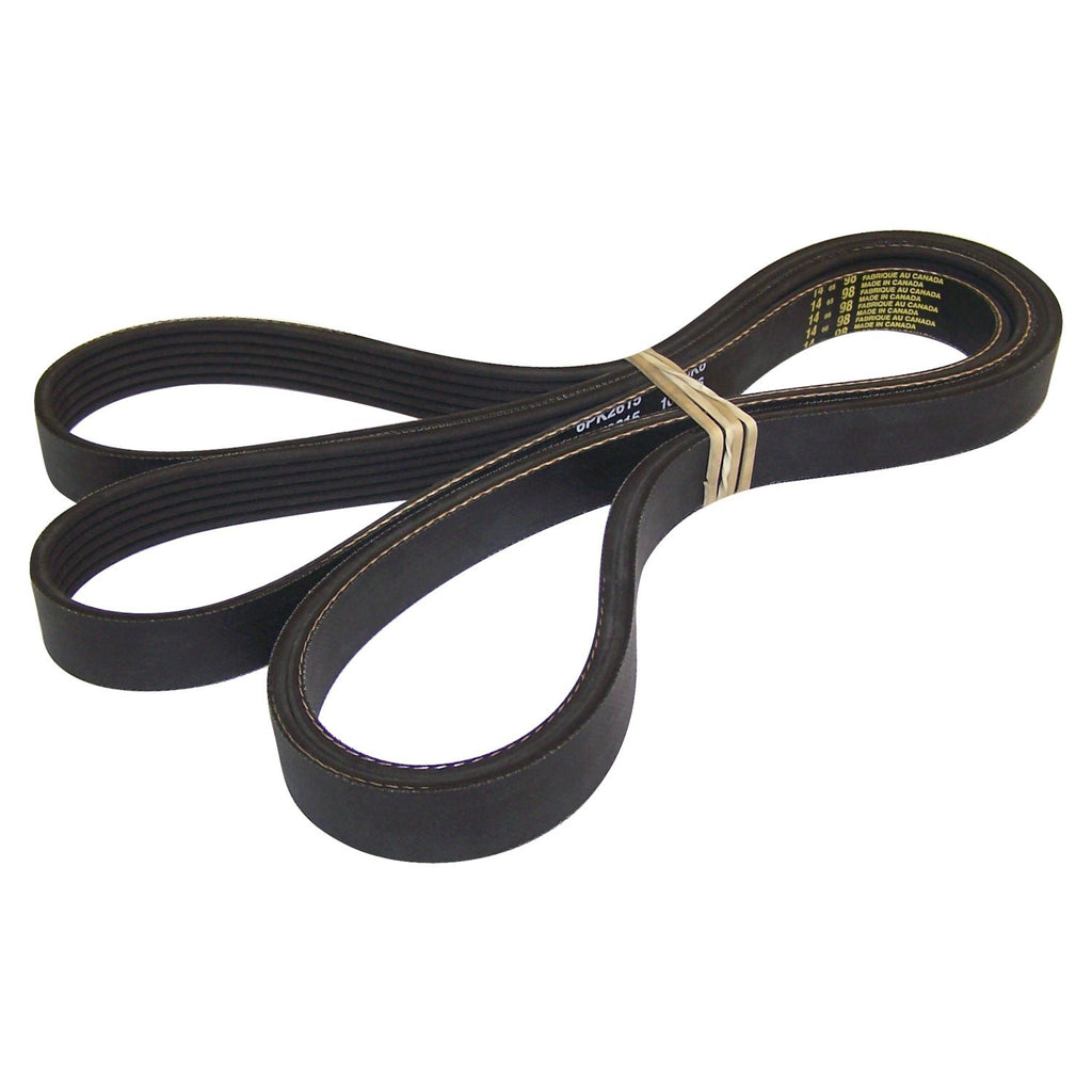 Crown Automotive Jeep Replacement JK061040 Accessory Drive Belt for Select 1988 B-Body Vehicles w/ 3.0L Engine w/ A/C