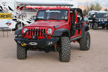 Load image into Gallery viewer, Fab Fours JK07-B1850-1 Lifestyle Winch Front Bumper for Select Jeep Wrangler, Jeep Wrangler JK