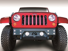 Load image into Gallery viewer, Fab Fours JK07-B1855-B FMJ Stubby Winch Front Bumper for Select Jeep Wrangler, Jeep Wrangler JK