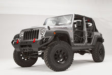 Load image into Gallery viewer, Fab Fours JK07-D1851-B Vengeance Front Bumper for Select Jeep Wrangler, Jeep Wrangler JK