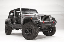 Load image into Gallery viewer, Fab Fours JK07-D1851-1 Vengeance Front Bumper for Select Jeep Wrangler, Jeep Wrangler JK
