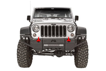 Load image into Gallery viewer, Fab Fours JK07-D1851-1 Vengeance Front Bumper for Select Jeep Wrangler, Jeep Wrangler JK