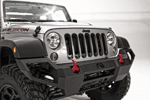 Load image into Gallery viewer, Fab Fours JK07-D1851-1 Vengeance Front Bumper for Select Jeep Wrangler, Jeep Wrangler JK