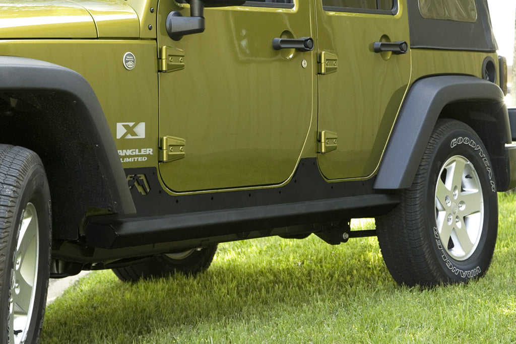 Fab Fours JK07-G1250-1 Rock Slider for Select Jeep Wrangler, Jeep Wrangler JK