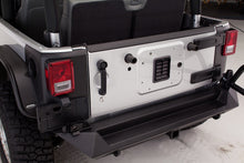 Load image into Gallery viewer, Fab Fours JK07-Y1251-B Heavy Duty Rear Bumper for Select Jeep Wrangler, Jeep Wrangler JK