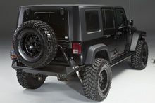 Load image into Gallery viewer, Fab Fours JK07-Y1251-B Heavy Duty Rear Bumper for Select Jeep Wrangler, Jeep Wrangler JK