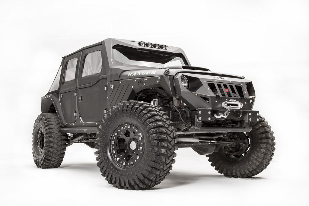 Fab Fours JK1000-1 Fender for Select Jeep Wrangler, Jeep Wrangler JK