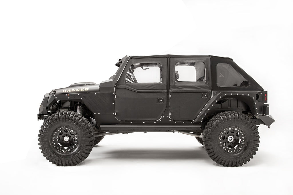 Fab Fours JK1000-B Fender for Select Jeep Wrangler, Jeep Wrangler JK