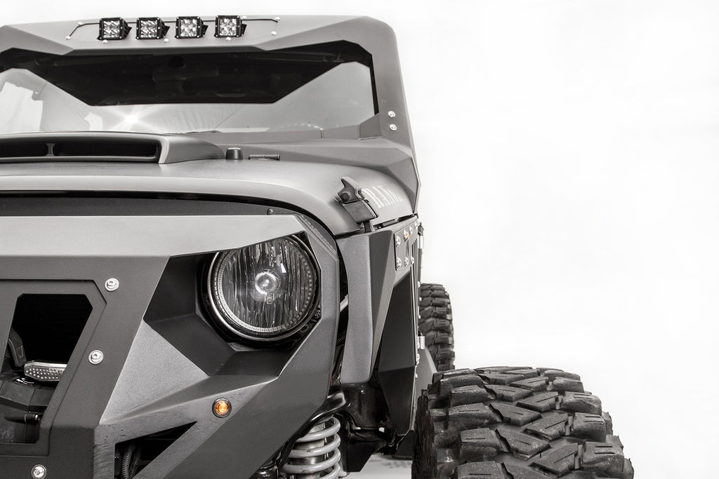 Fab Fours JK1000-1 Fender for Select Jeep Wrangler, Jeep Wrangler JK