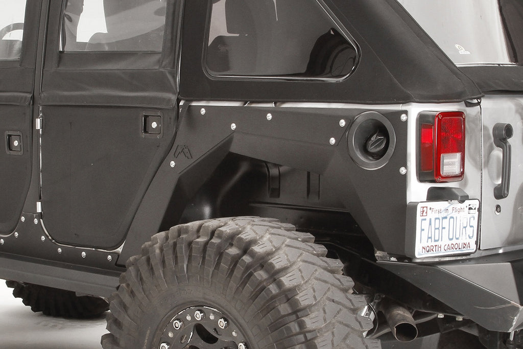 Fab Fours JK1001-B Fender for Select Jeep Wrangler, Jeep Wrangler JK
